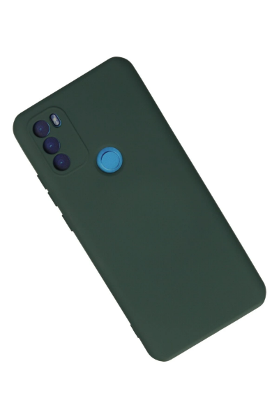 Newface General Mobile GM 21 Plus Kılıf Nano içi Kadife Silikon - Koyu Yeşil resmi