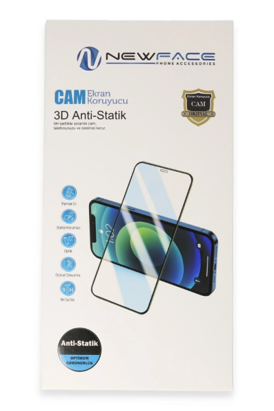 Newface Xiaomi Redmi Note 13 Pro 5G 3D Antistatik Cam Ekran Koruyucu resmi