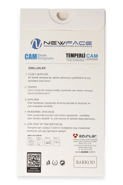 Newface İnfinix Hot 40i 3D Antistatik Cam Ekran Koruyucu resmi