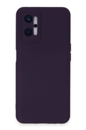 Newface Realme 9i 4G Kılıf Nano içi Kadife Silikon - Mor resmi