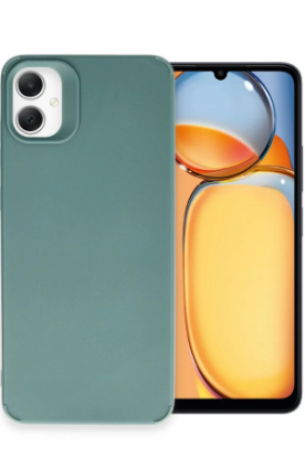 Newface Samsung Galaxy A05 Kılıf Petro Silikon - Koyu Yeşil resmi