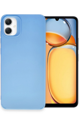 Newface Samsung Galaxy A05 Kılıf Petro Silikon - Mavi resmi