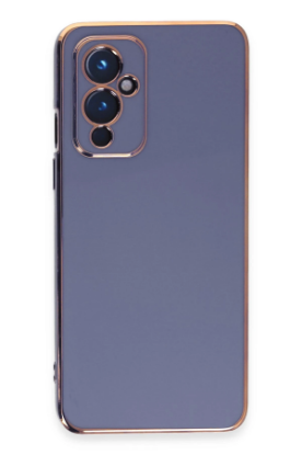 Newface One Plus 9 Kılıf Volet Silikon - Mavi resmi