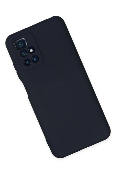 Newface Xiaomi Redmi 10 2022 Kılıf Nano içi Kadife Silikon - Lacivert resmi