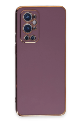 Newface One Plus 9 Pro Kılıf Volet Silikon - Mor resmi