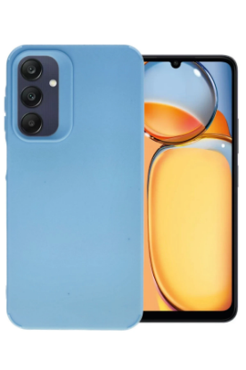 Newface Samsung Galaxy A25 5G Kılıf Petro Silikon - Mavi resmi