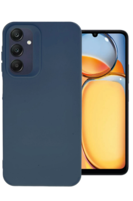 Newface Samsung Galaxy A35 5G Kılıf Petro Silikon - Mavi resmi