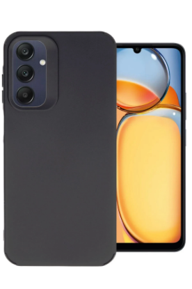 Newface Samsung Galaxy A55 5G Kılıf Petro Silikon - Siyah resmi