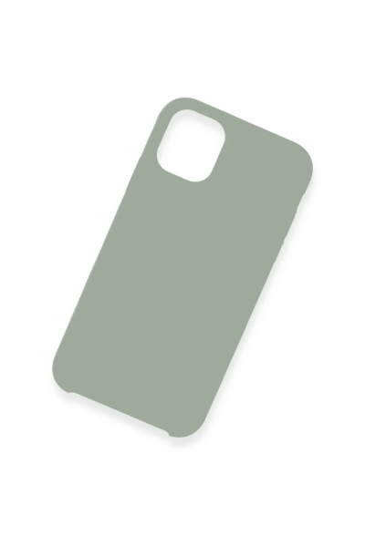 Newface iPhone 12 Kılıf Lansman Legant Silikon - Açık Gri resmi