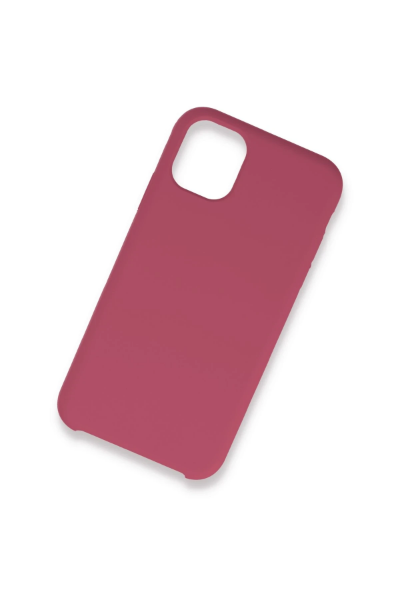 Newface iPhone 12 Kılıf Lansman Legant Silikon - Fuşya resmi