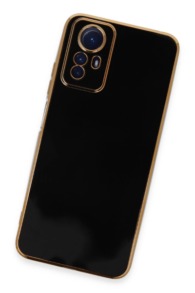 Newface Xiaomi Redmi Note 12S Kılıf Volet Silikon - Siyah resmi
