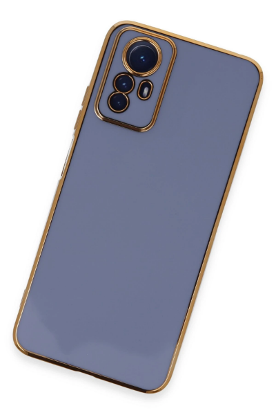 Newface Xiaomi Redmi Note 12S Kılıf Volet Silikon - Mavi resmi