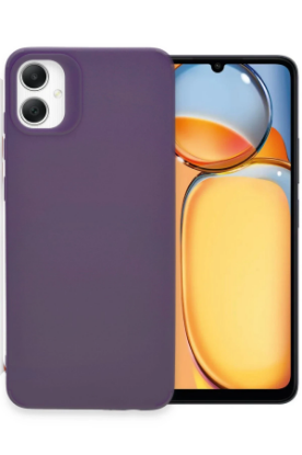 Newface Samsung Galaxy A05 Kılıf Petro Silikon - Mürdüm resmi