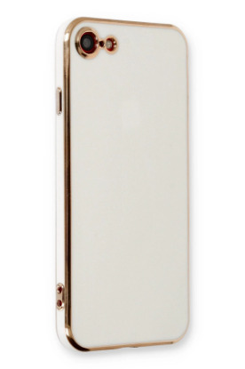 Newface iPhone 7 Kılıf Volet Silikon - Beyaz resmi