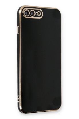 Newface iPhone 7 Plus Kılıf Volet Silikon - Siyah resmi