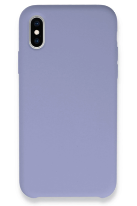 Newface iPhone XS Max Kılıf Lansman Legant Silikon - Lila resmi