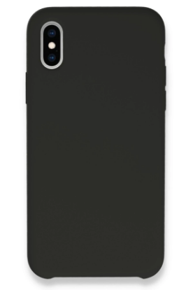 Newface iPhone XS Max Kılıf Lansman Legant Silikon - Siyah resmi