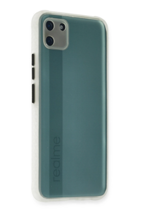 Newface Realme C11 Kılıf Miami Şeffaf Silikon - Şeffaf resmi