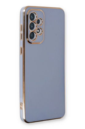 Newface Samsung Galaxy A53 5G Kılıf Volet Silikon - Mavi resmi