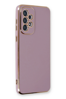 Newface Samsung Galaxy A53 5G Kılıf Volet Silikon - Mor resmi