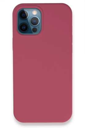 Newface iPhone 12 Pro Kılıf Lansman Legant Silikon - Fuşya resmi