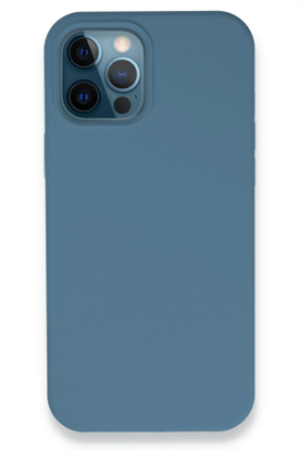 Newface iPhone 12 Pro Kılıf Lansman Legant Silikon - Açık Mavi resmi