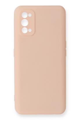 Newface Realme 7 Pro Kılıf Nano içi Kadife Silikon - Pembe resmi