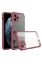 Newface iPhone 11 Pro Kılıf Miami Şeffaf Silikon - Fuşya resmi