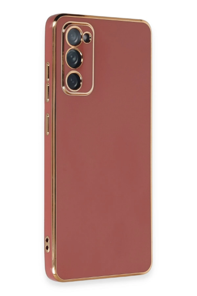 Newface Samsung Galaxy S20 FE Kılıf Volet Silikon - Kırmızı resmi