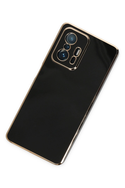 Newface Xiaomi Mi 11T Pro Kılıf Volet Silikon - Siyah resmi