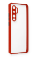 Newface Xiaomi Mi Note 10 Lite Kılıf Miami Şeffaf Silikon - Kırmızı resmi