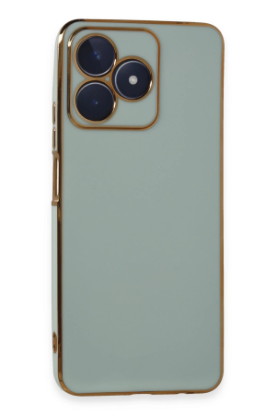 Newface Realme C53 Kılıf Volet Silikon - Açık Yeşil resmi