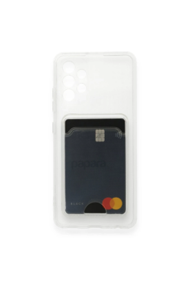 Newface Samsung Galaxy A33 5G Kılıf Kart Şeffaf Silikon - Şeffaf resmi