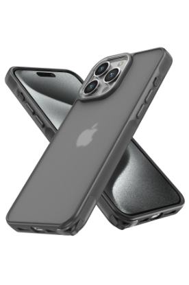 Newface iPhone 13 Pro Max Kılıf Elegant Kapak - Titan Gri resmi