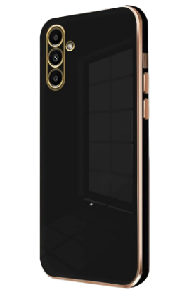 Newface Samsung Galaxy A25 5G Kılıf Volet Silikon - Siyah resmi