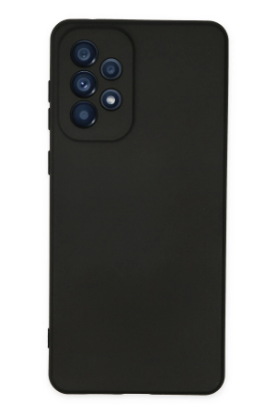 Newface Samsung Galaxy A23 4G Kılıf Nano içi Kadife Silikon - Siyah resmi