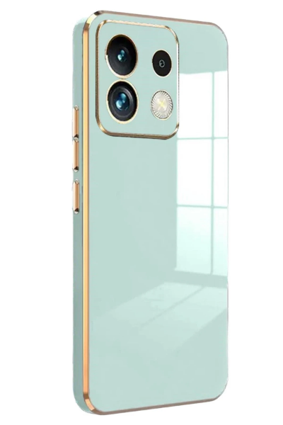 Newface Xiaomi Redmi Note 13 4G Kılıf Volet Silikon - Açık Yeşil resmi