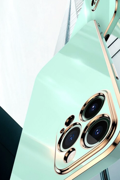 Newface Xiaomi Redmi Note 13 4G Kılıf Volet Silikon - Açık Yeşil resmi