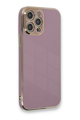 Newface iPhone 12 Pro Kılıf Volet Silikon - Mor resmi