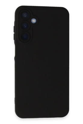 Newface Samsung Galaxy A15 4G Kılıf Nano içi Kadife Silikon - Siyah resmi