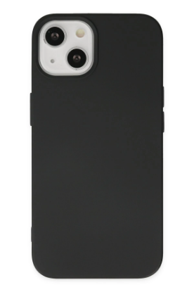 Newface iPhone 14 Kılıf Nano içi Kadife Silikon - Siyah resmi