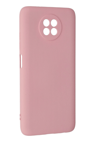 Newface Xiaomi Redmi Note 9 5G Kılıf Nano içi Kadife Silikon - Pembe resmi
