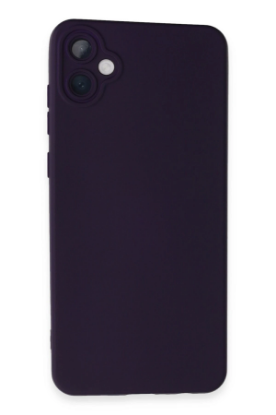 Newface Samsung Galaxy A05 Kılıf Nano içi Kadife Silikon - Mor resmi