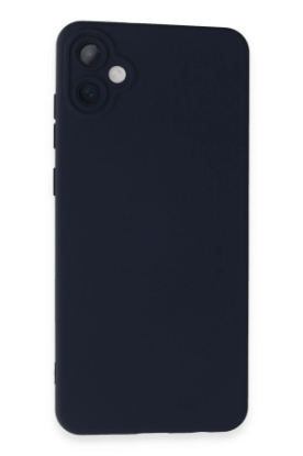 Newface Samsung Galaxy A05 Kılıf Nano içi Kadife Silikon - Lacivert resmi