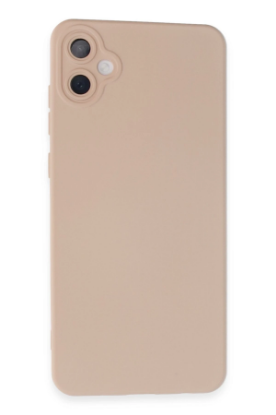Newface Samsung Galaxy A05 Kılıf Nano içi Kadife Silikon - Pudra resmi
