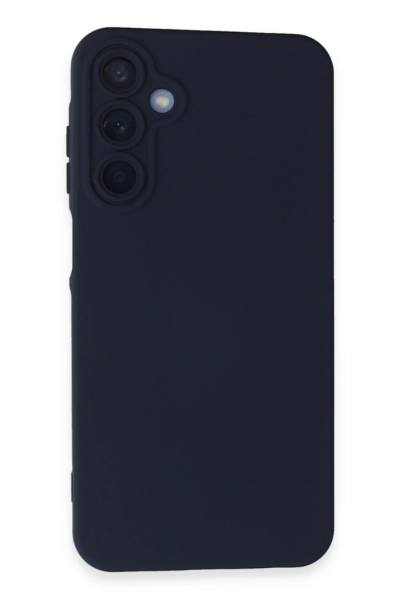 Newface Samsung Galaxy A05S Kılıf Nano içi Kadife Silikon - Lacivert resmi