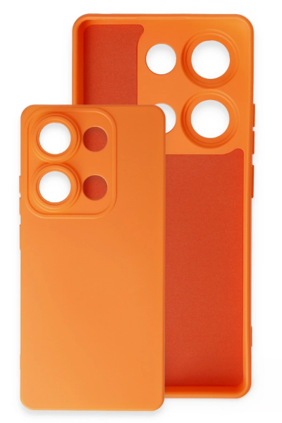 Newface Xiaomi Redmi Note 13 Pro 4G Kılıf Nano içi Kadife Silikon - Mavi resmi