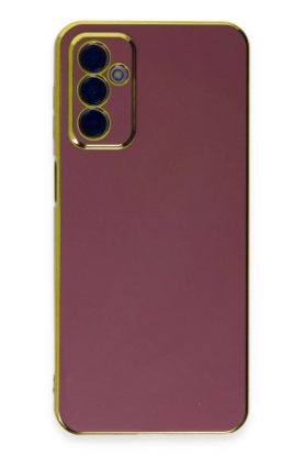 Newface Samsung Galaxy A04S Kılıf Volet Silikon - Kırmızı resmi