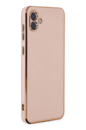 Newface Samsung Galaxy A04 Kılıf Volet Silikon - Pembe resmi