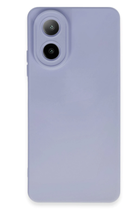 Newface Oppo A38 Kılıf Nano içi Kadife Silikon - Lila resmi